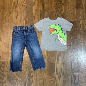Jean outfit size 2T